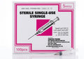 5ml Disposable Sterile Syringes (Made in Korea) 100Pcs