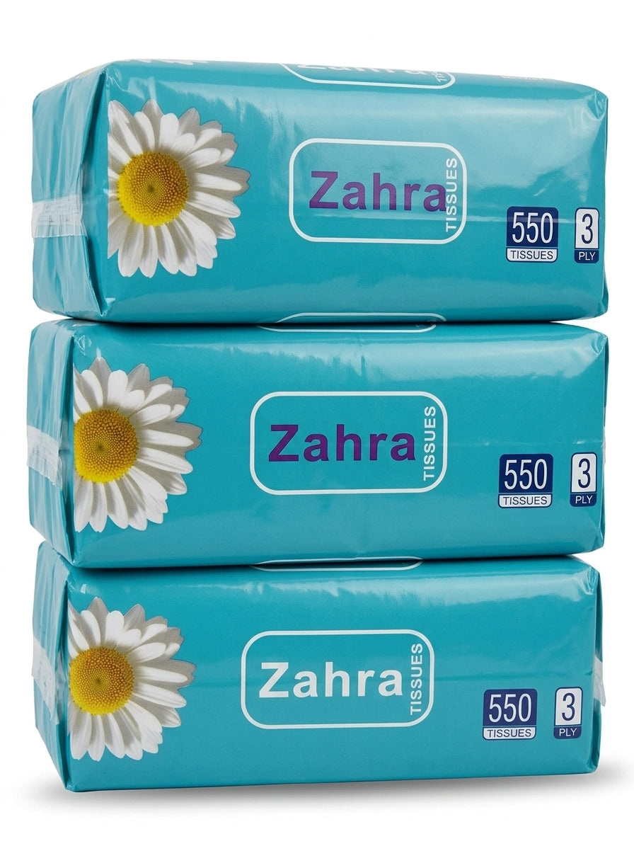 Zahra - Sila 550 Tissues 1 Box