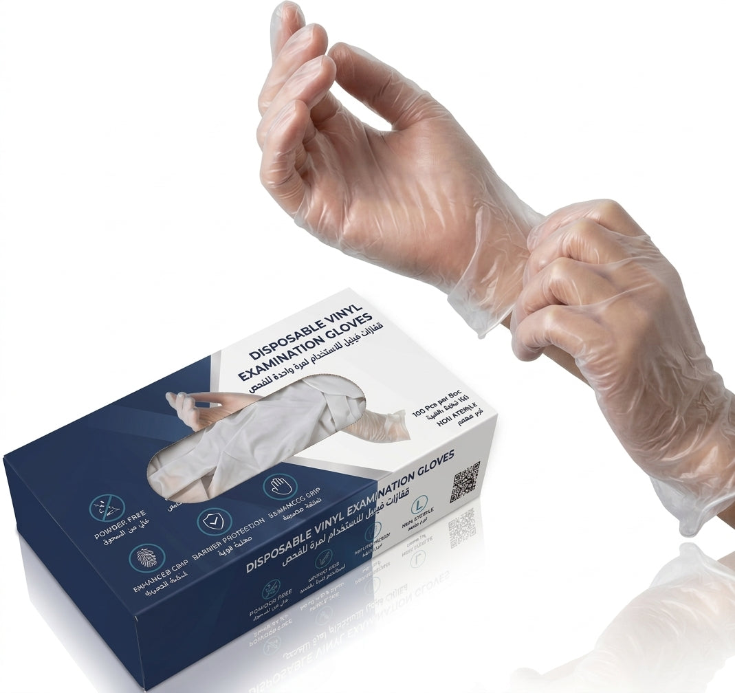 Vinyl Gloves 100 Pcs